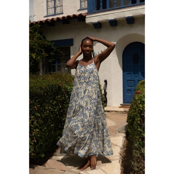 Roma Label Rio Floral Maxi Dress size S NWT - Picture 3 of 11